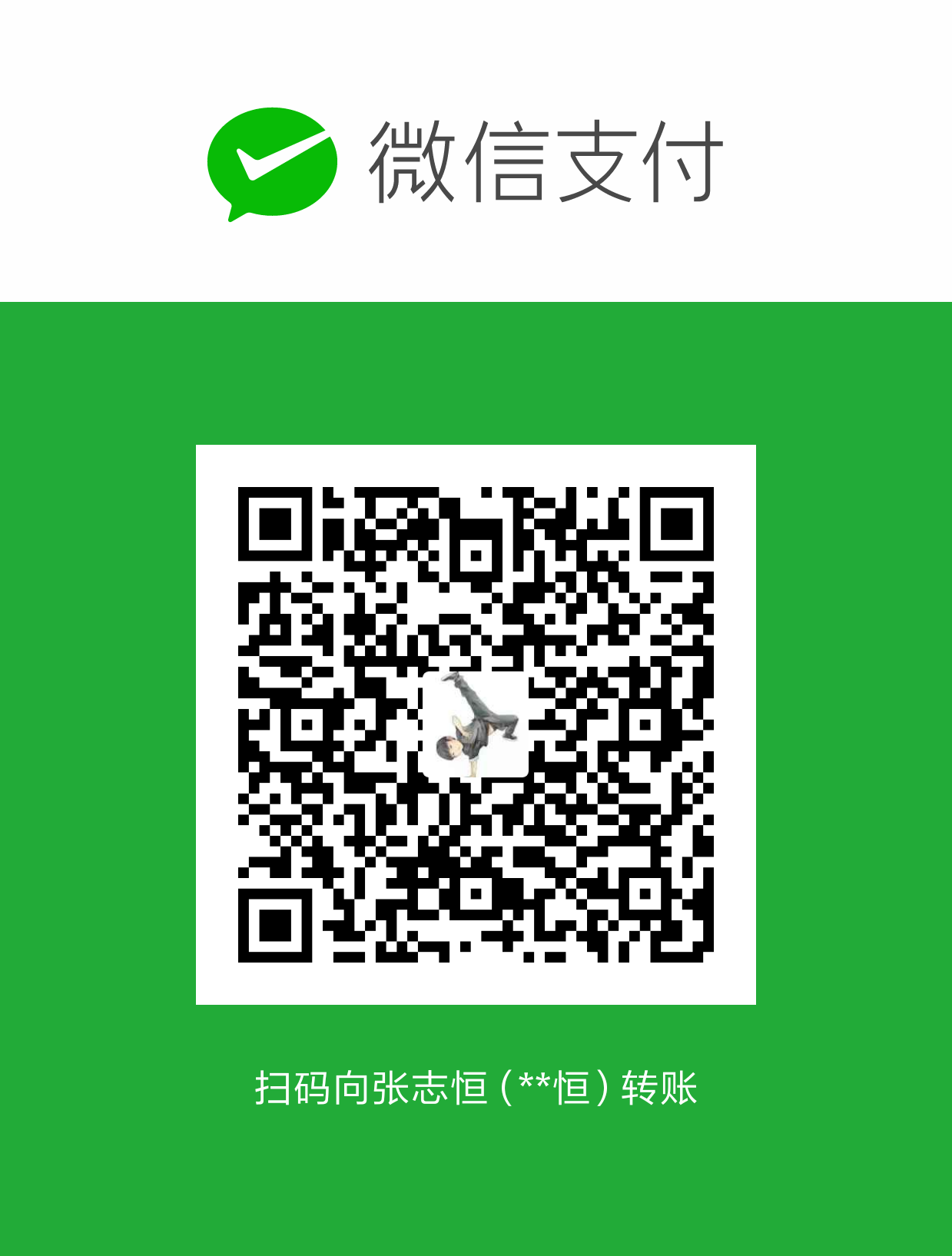 大脚丫子下的小蚂蚁 微信支付